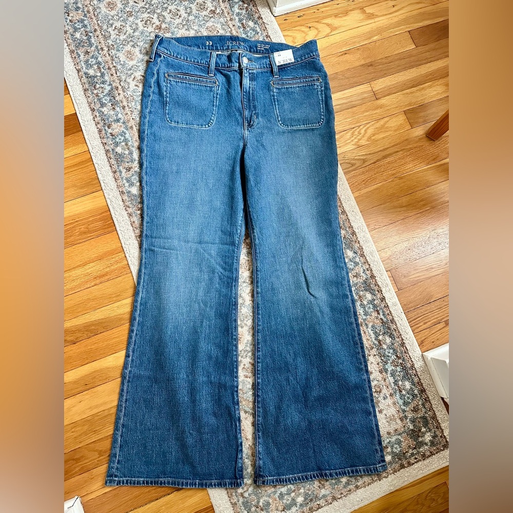 J. Crew Vintage Flare Jean CF217 Size 33